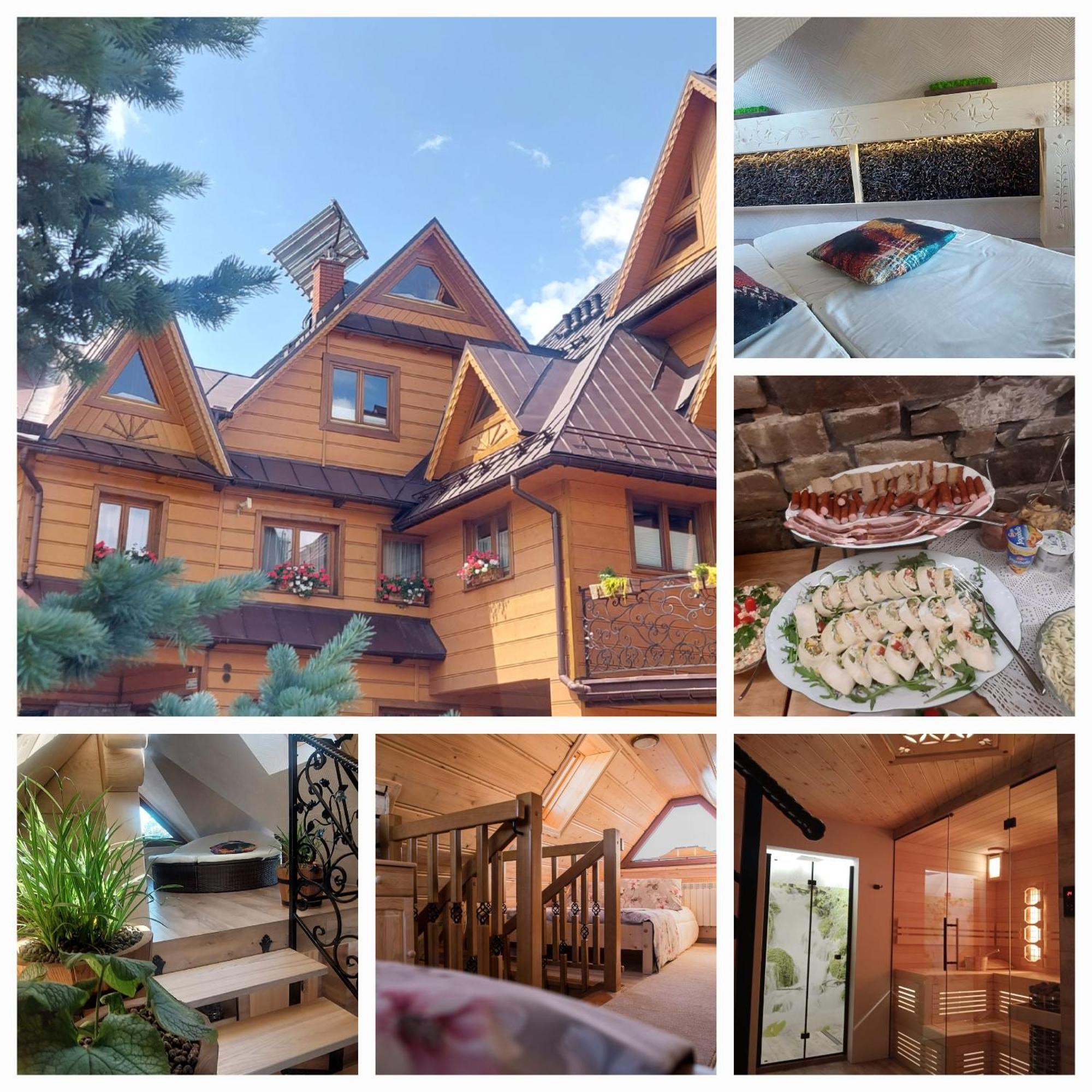 Apartamenty I Pokoje Pod Limbami - Sauna, Teznia Bukowina Tatrzańska Kültér fotó